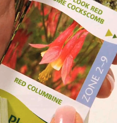 Select the Plant you wish to buy on your next visit to the plant Nursery.